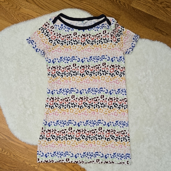 Boden Short Sleeve Animal Print Dress, Womens 10R, Great Condition - Picture 1 of 10